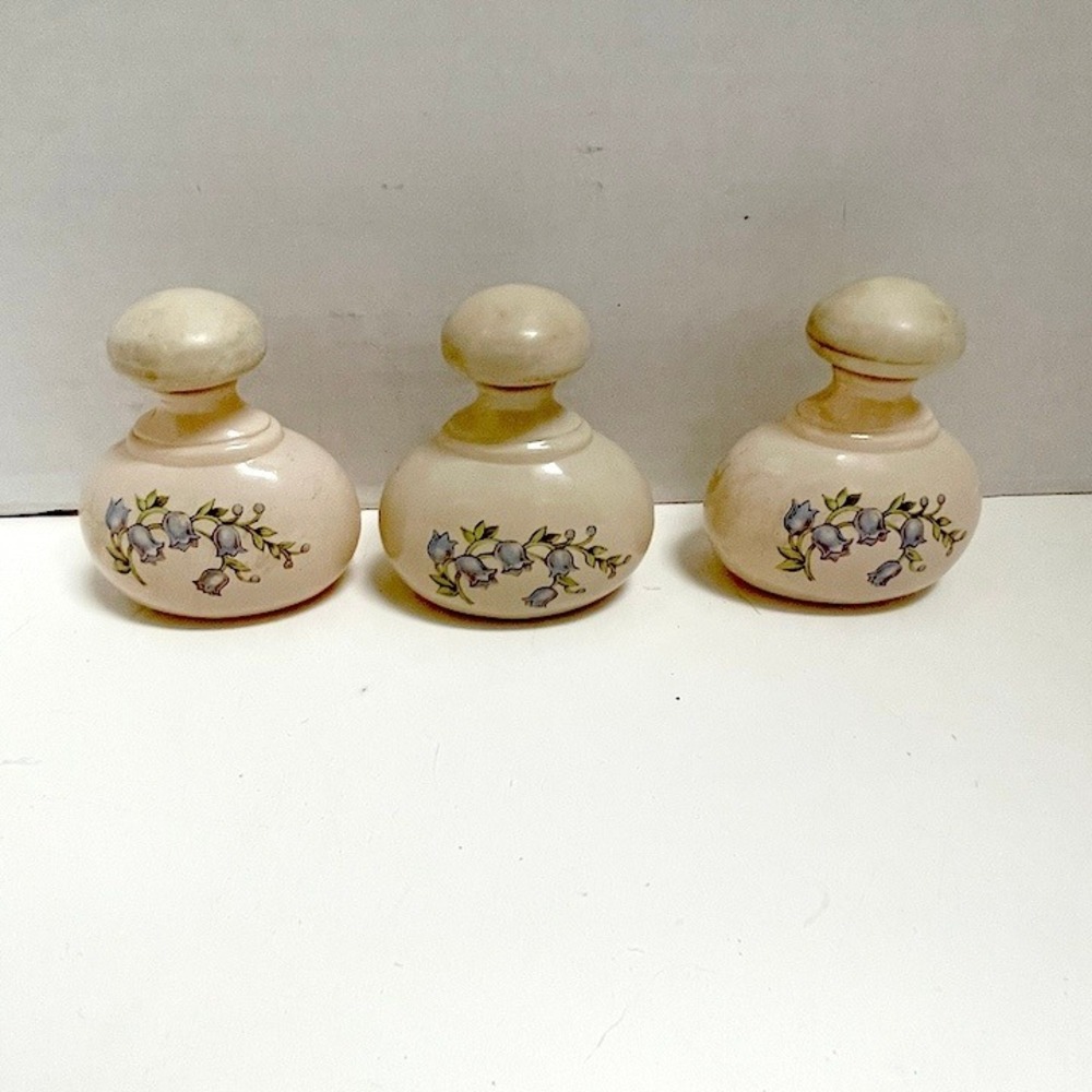 Vtg 1982 Avon The Vanity Collection Ariane Ultra Cologne Bottles Set of 3 EMPTY